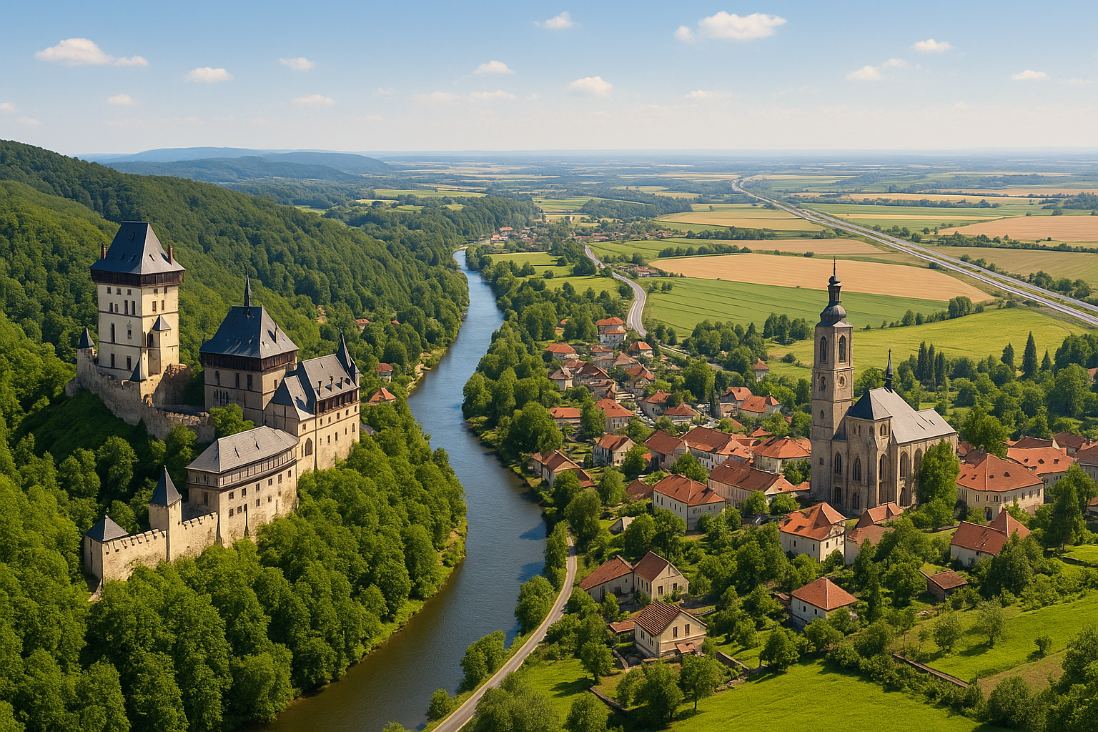 Co víš o Středočeském kraji